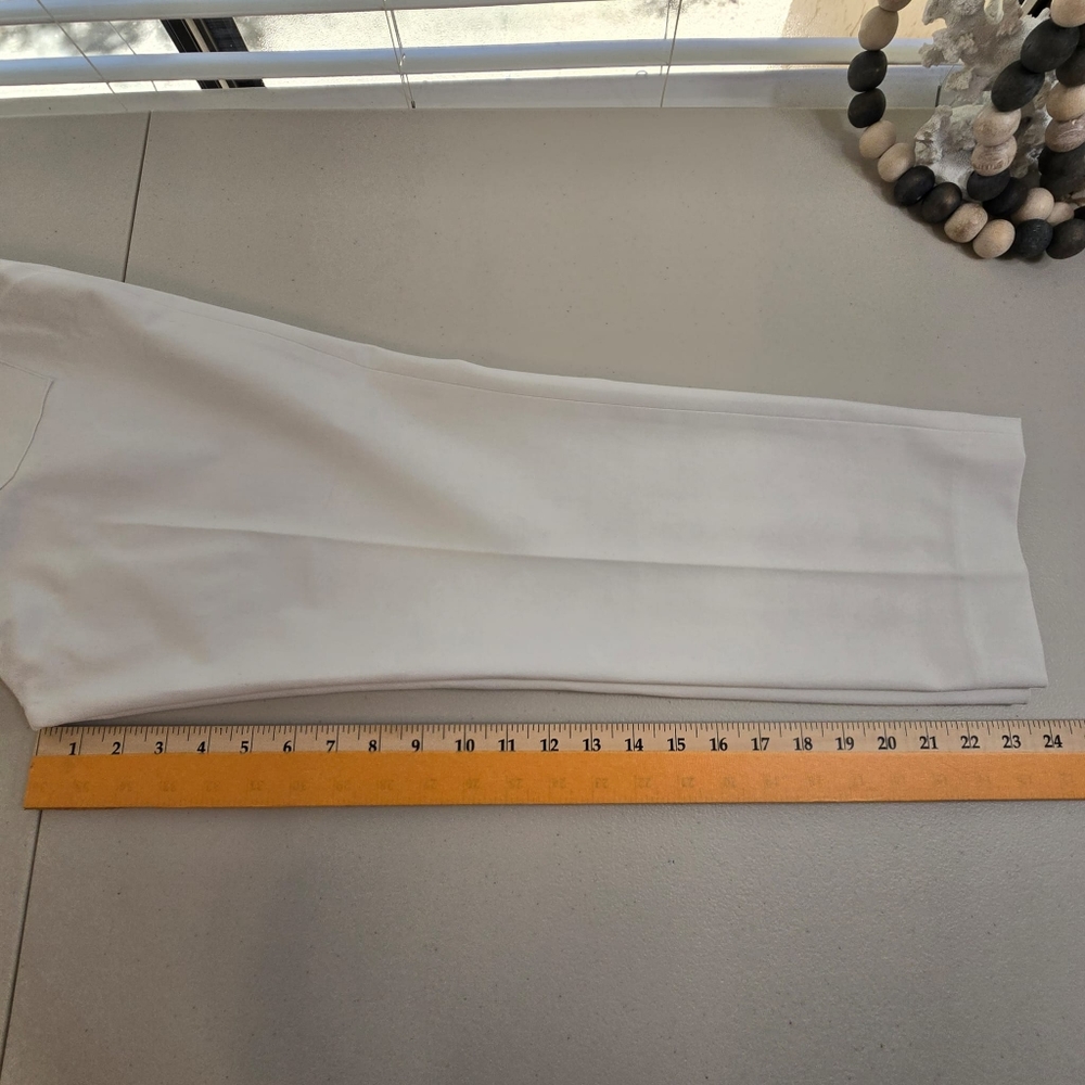 SPANX White Cropped Ankle Ponte Pants - Picture 4 of 9